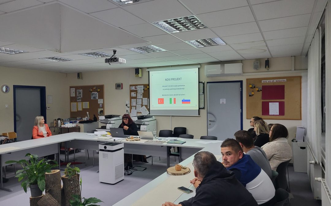 Presentation of the project to the Parents’ Council and the Institution’s Council